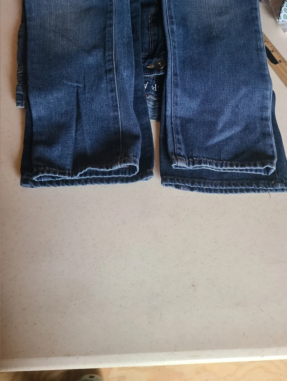The Children's Place Boys 8H Jeans Bundle - Straight & Bootcut (Set of 2)
